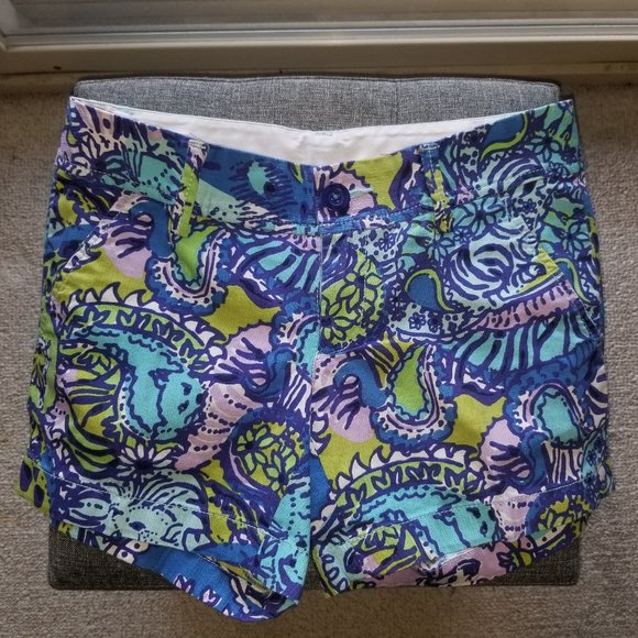 Lilly Pulitzer, Callahan Short, Size 0 - Picture 1 of 6